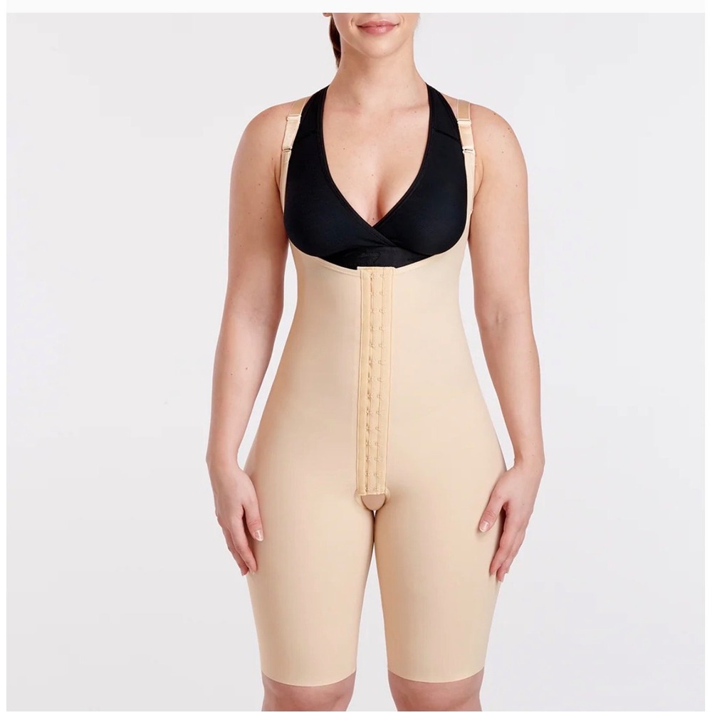 Marena Recovery Post-Surgical Compression‎ Bodysuit Beige XL Shapewear Faja